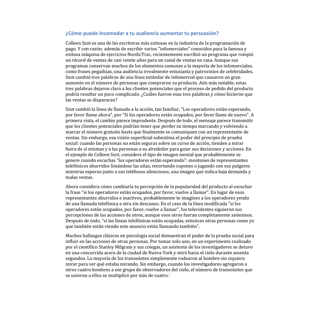 ¡Sí!: 50 formas científicamente comprobadas de ser persuasivo