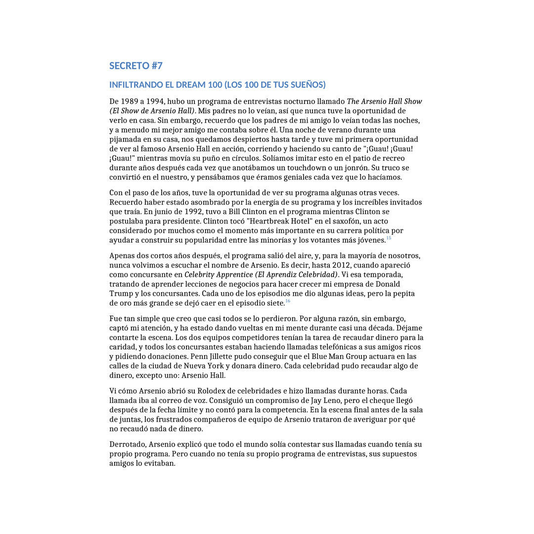 Traffic Secrets (En Español)
