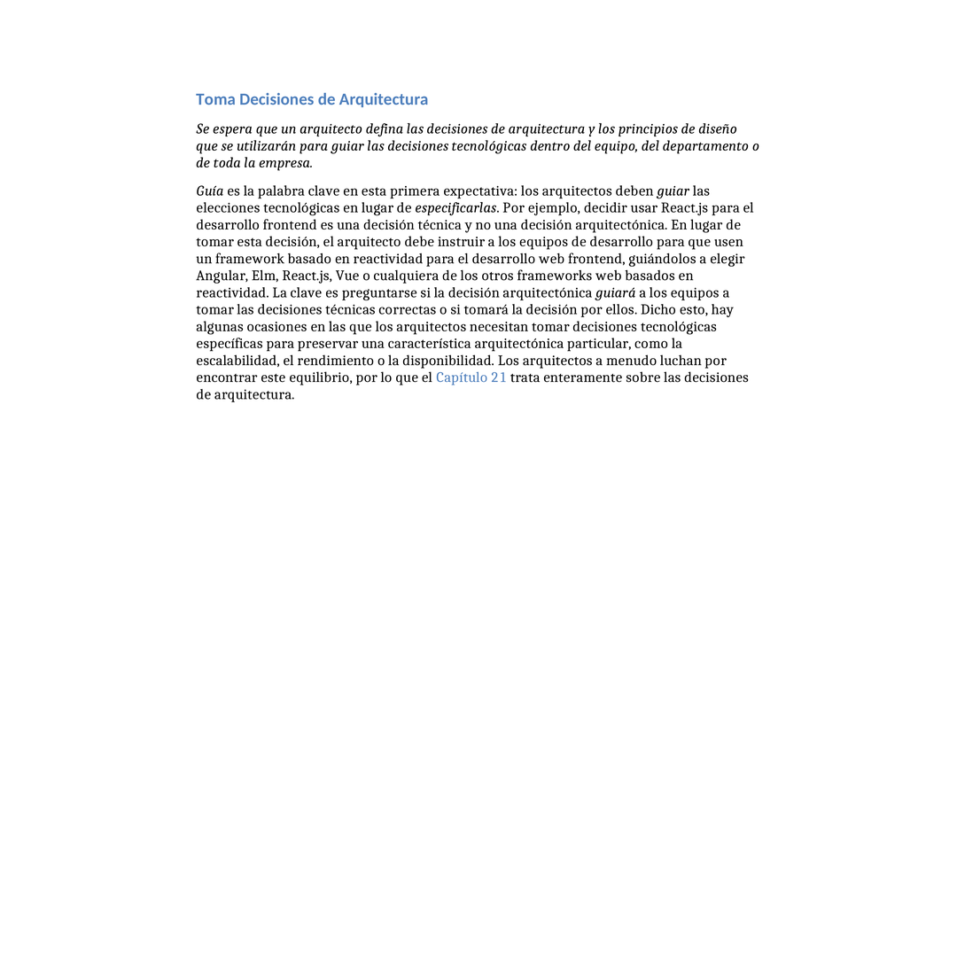 Fundamentos de la Arquitectura de Software