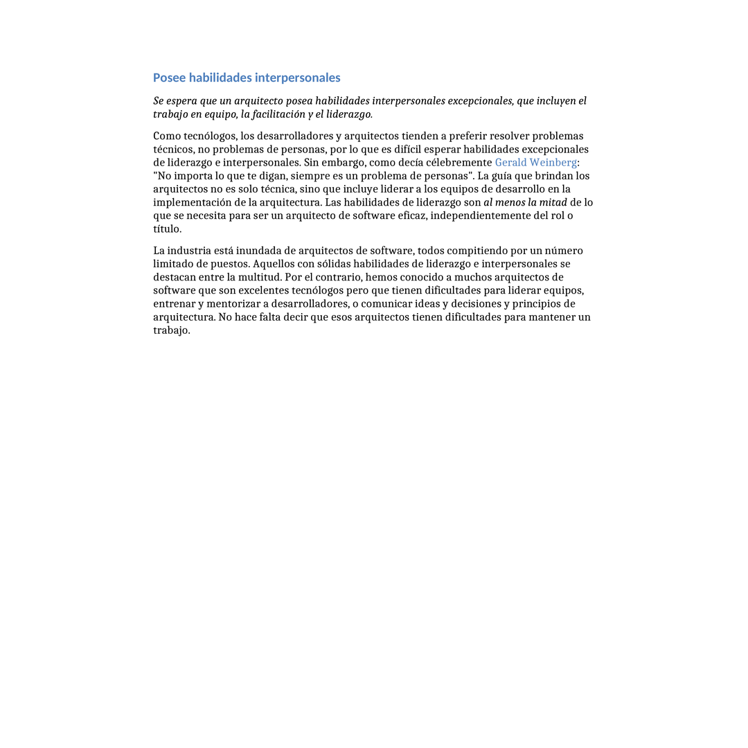 Fundamentos de la Arquitectura de Software